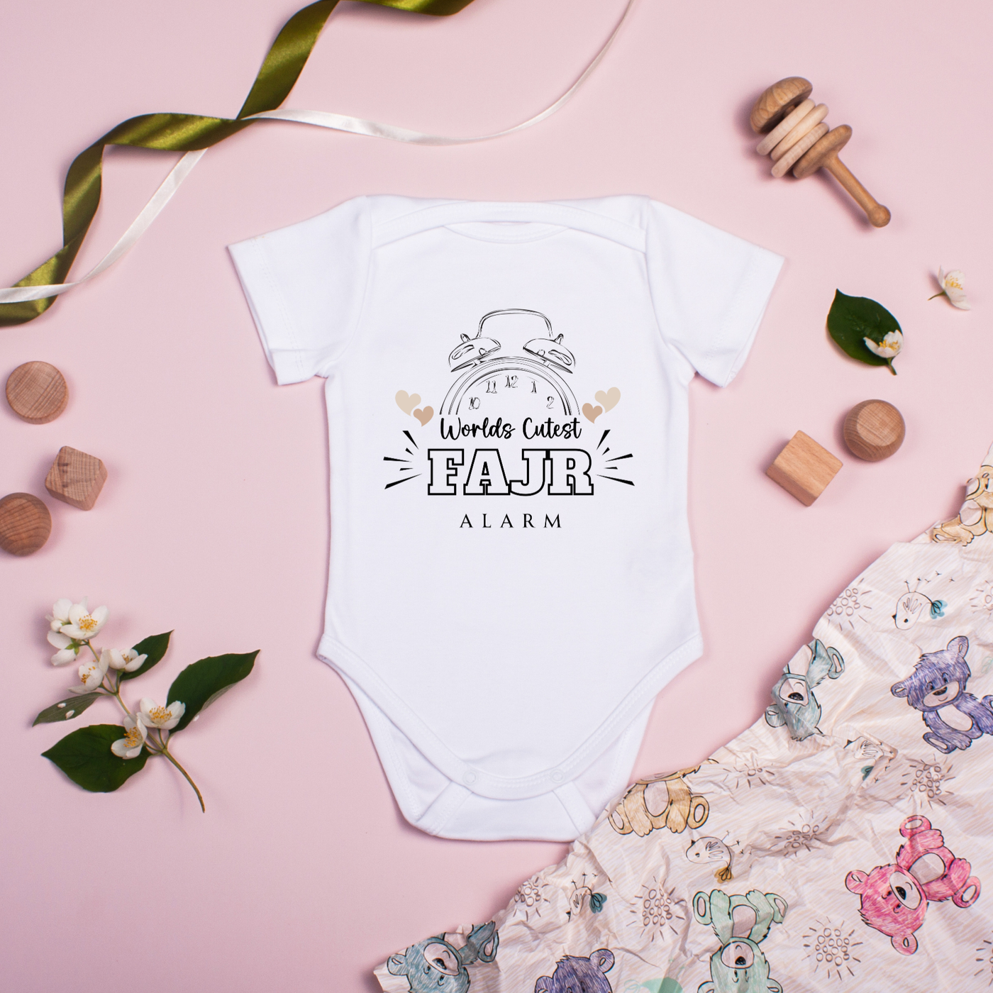 World's Cutest Fajr Alarm - Baby Onesie